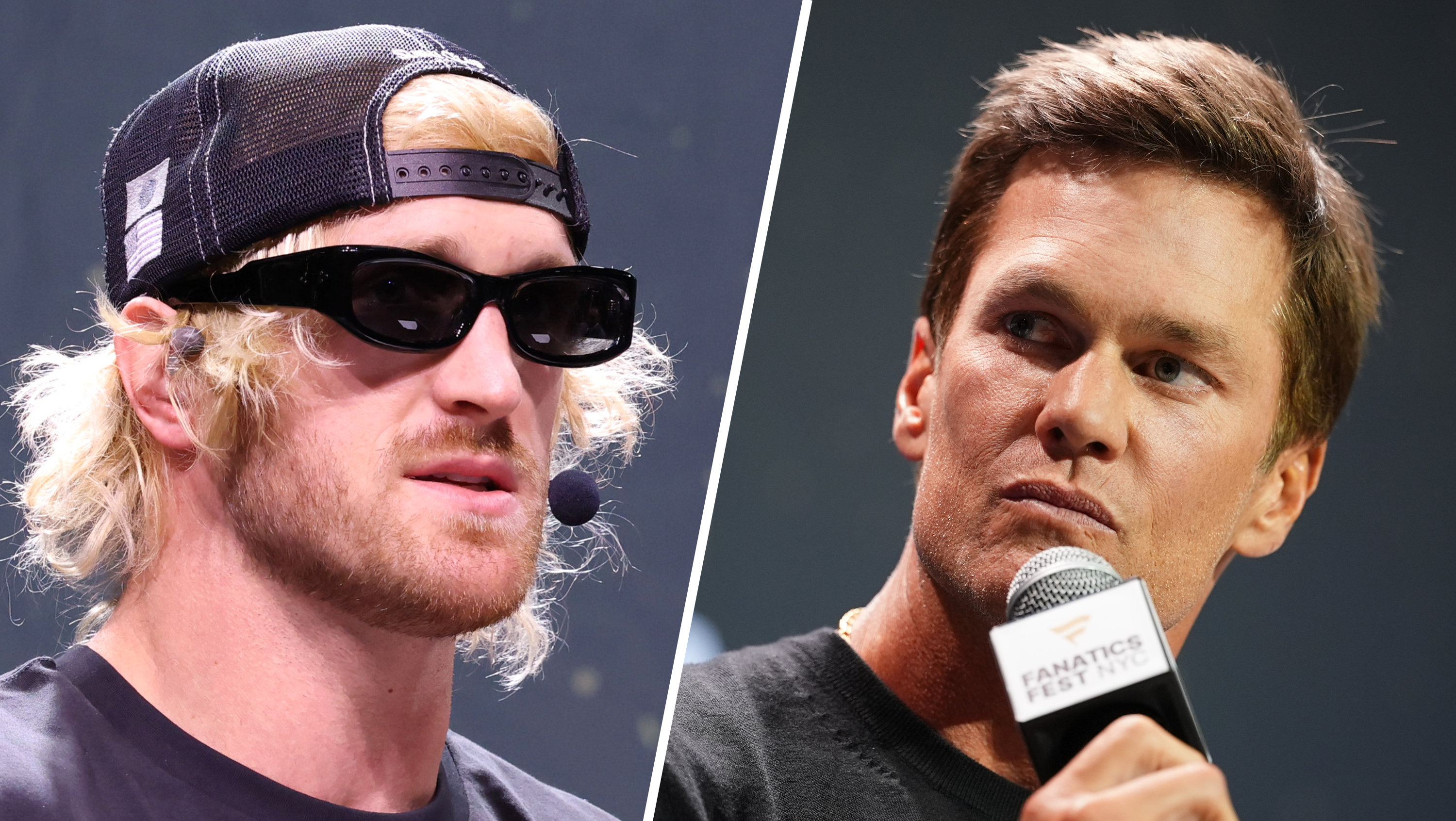 Tom Brady and Logan Paul clash in tense onstage moment at Fanatics Fest