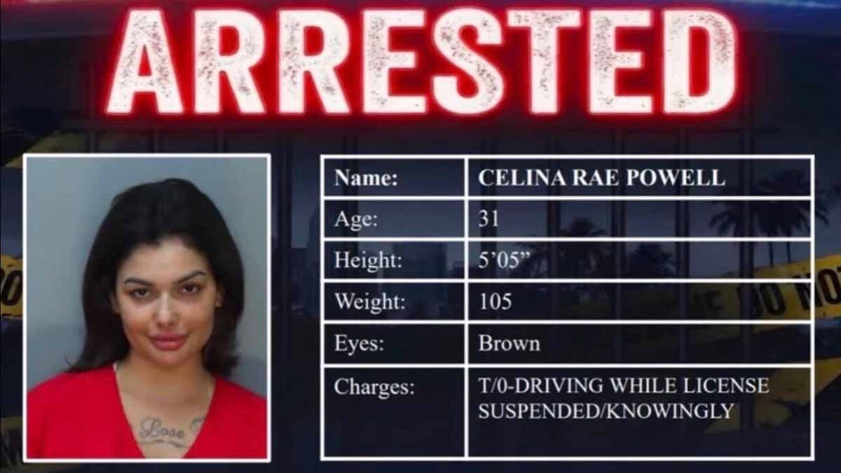 Miami influencer arrested for driving pink Lamborghini with suspended license, cops say