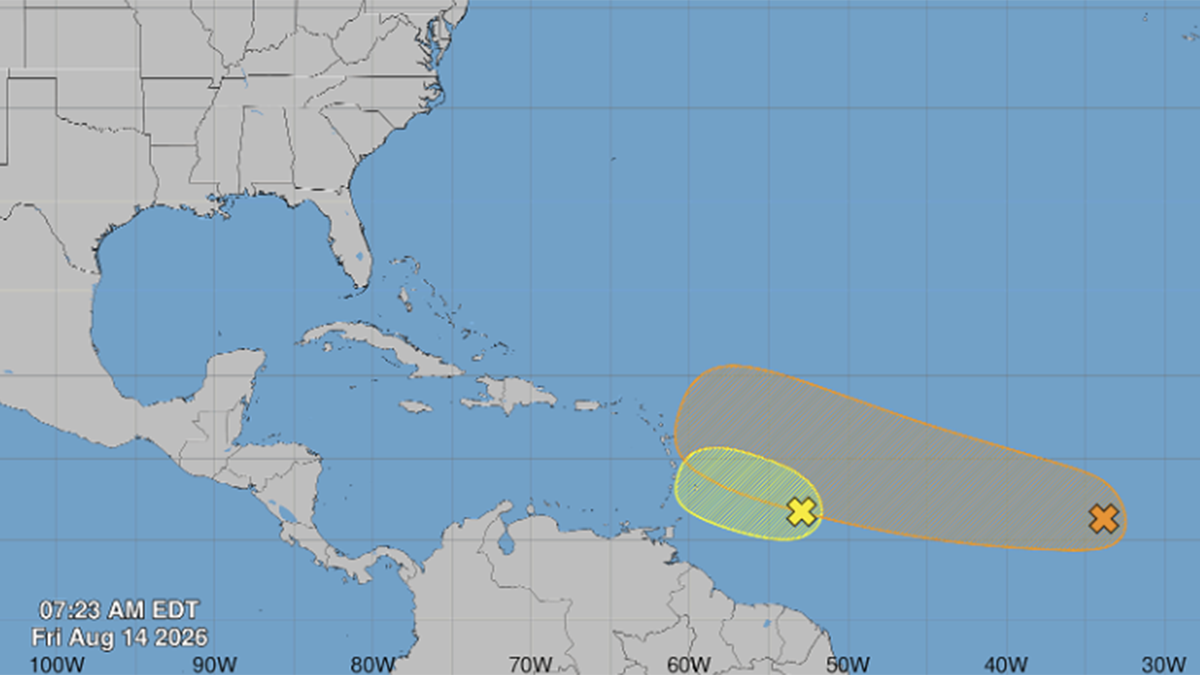 Forecasters still watching two potential tropical systems in the Atlantic