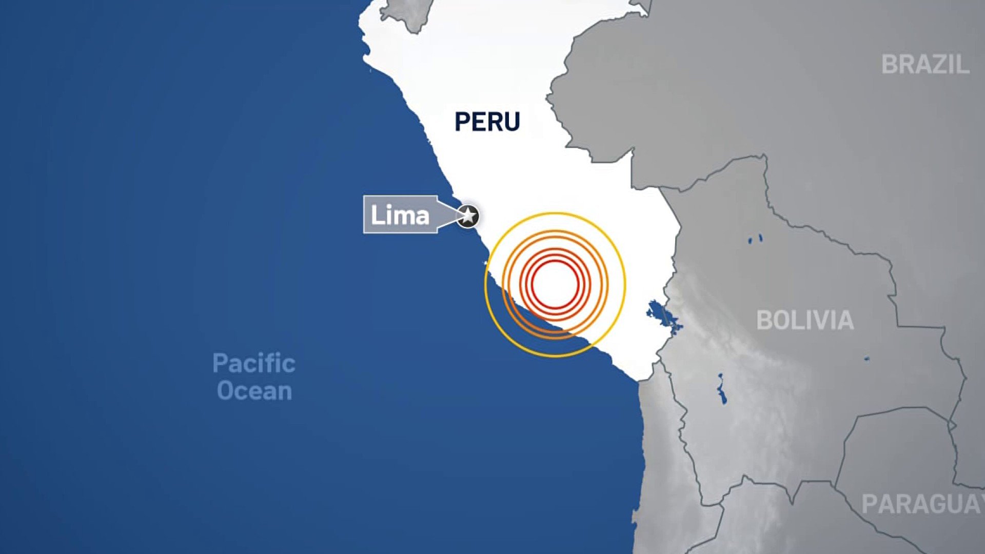 Magnitude 6.7 earthquake shakes Peru's southern Andes, no immediate damages reported