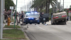Pair caught after stolen car chase in Miami-Dade ends in rollover crash, FHP says