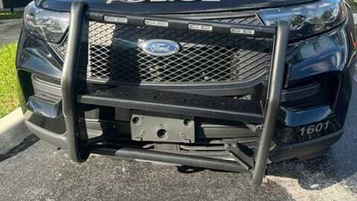 Pursuit of man who struck cruiser in Hallandale Beach ends in crash in Hollywood, poli...