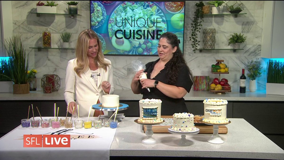 Lovelee Bakeshop turns cake into art for Dine out Lauderdale