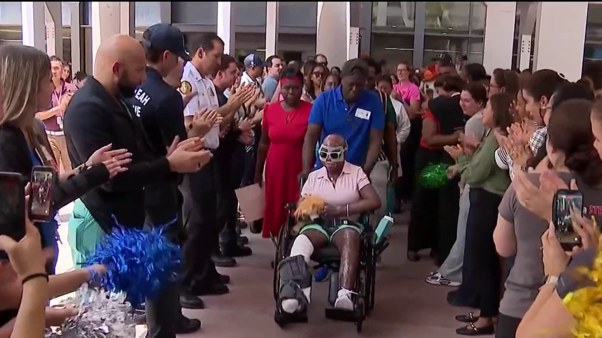 Abigail Alcenat heads home after surviving fiery crash – NBC 6