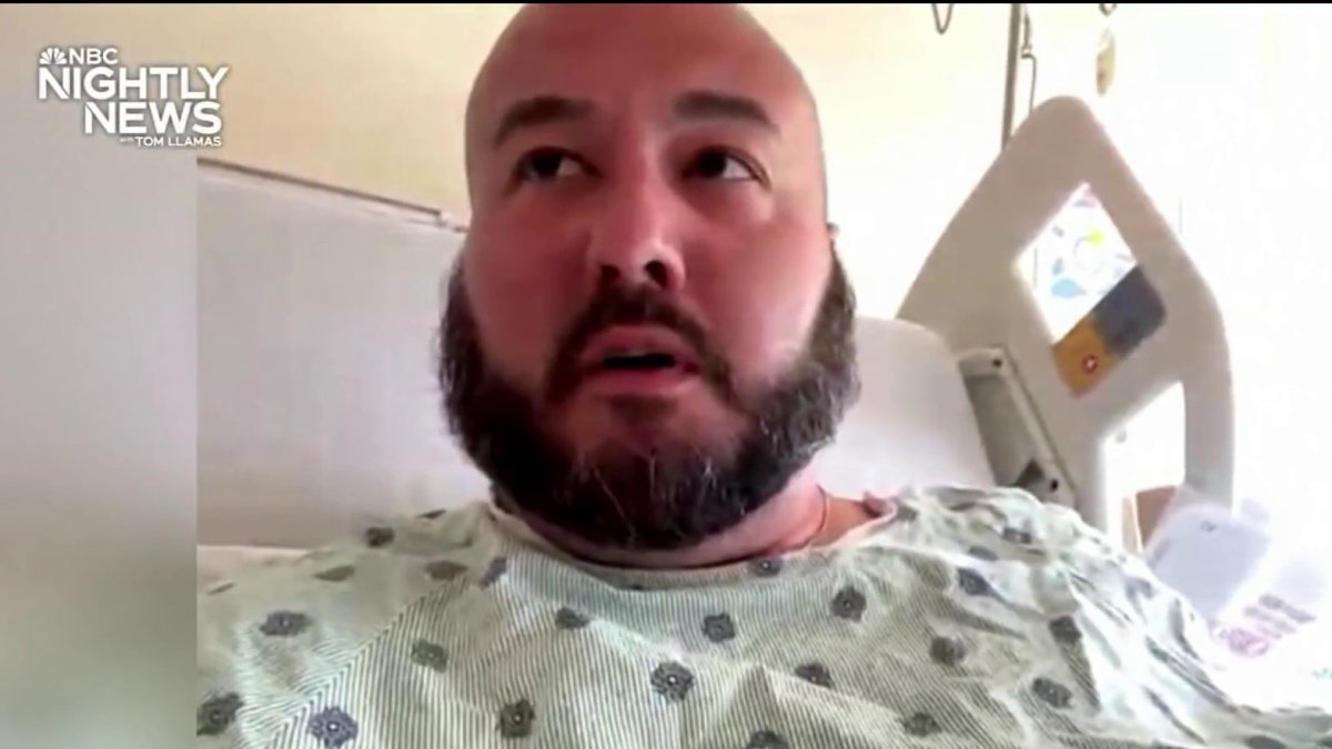 Man shares his story after shark bite off the Florida Keys