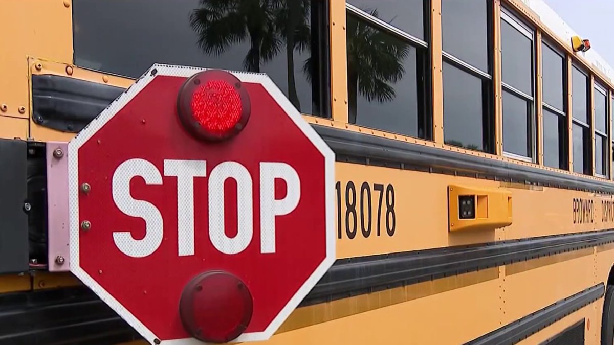 Stop sign cameras have come to Broward school buses