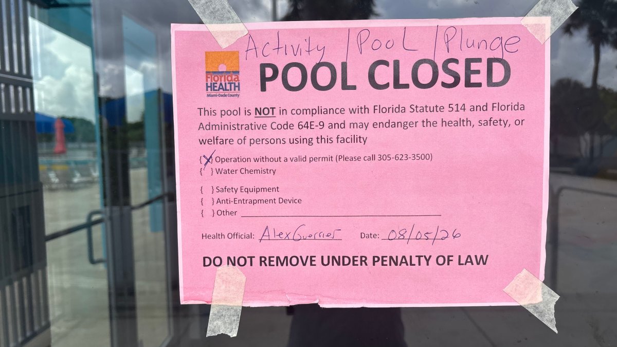 Bucky Dent Water Park in Hialeah closed over pending health department permit, city says