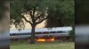 Car catches on fire after Amtrak train collision in Fort Lauderdale