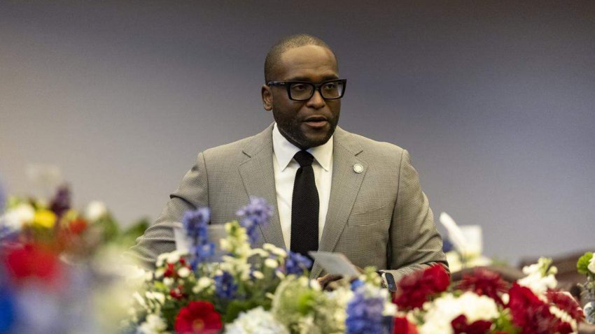 Florida State Sen. Shevrin Jones, D-Miami Gardens, looks on during the first day of the legislative session at the Florida State Capitol on Tuesday, Jan. 13, 2026, in Tallahassee, Florida. (Matias J. Ocner/Miami Herald/Tribune News Service via Getty Images)