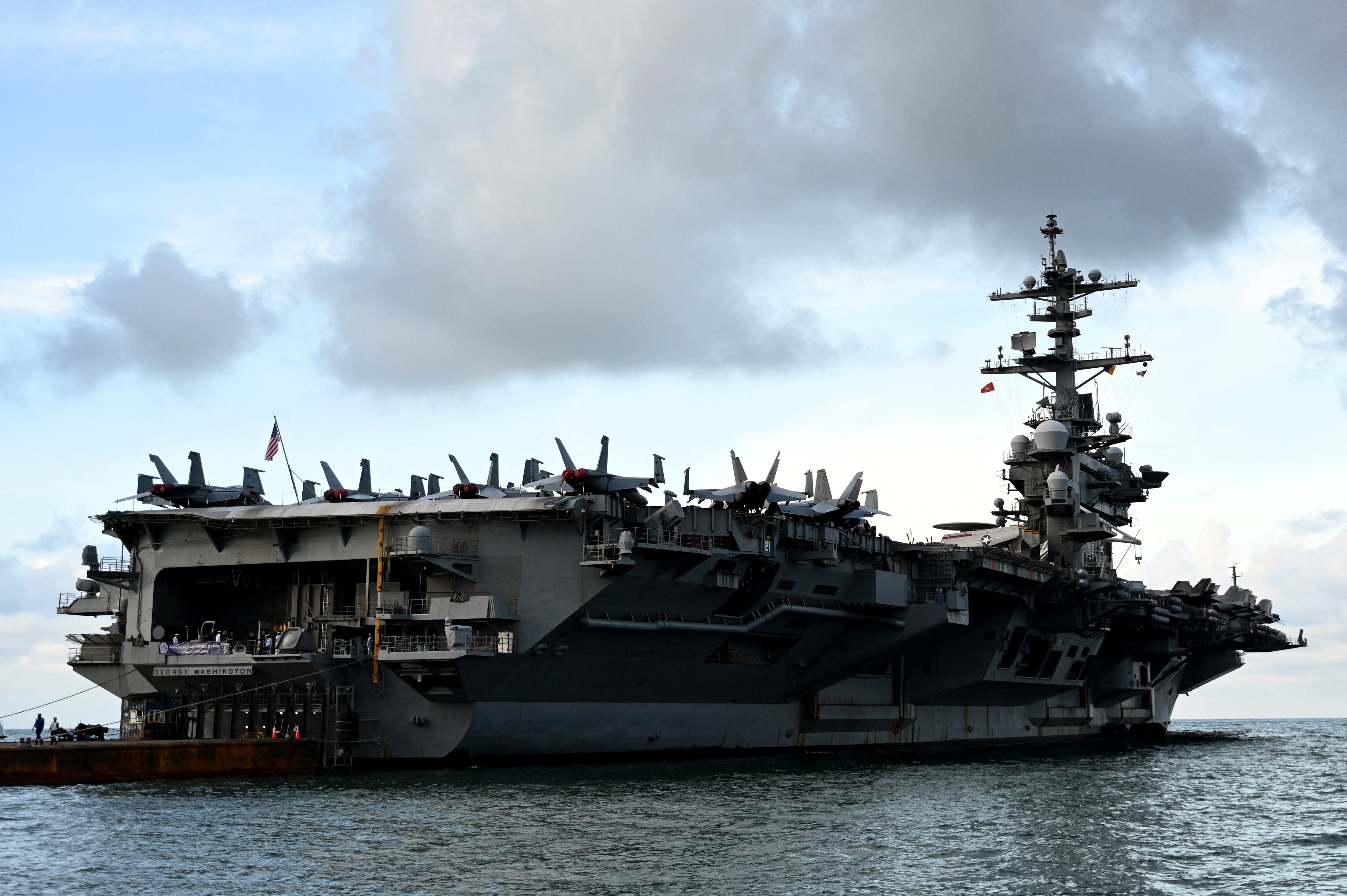 U.S. pulls last aircraft carrier in Asia as Trump focuses on Iran and the Western Hemisphere