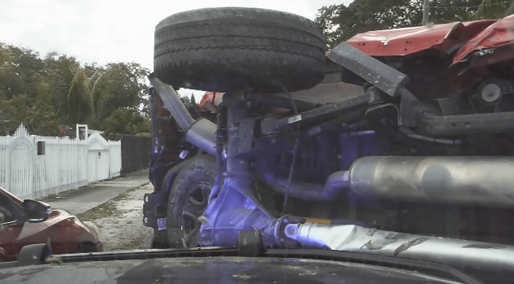 Wild dashcam video shows rollover crash that ended Miami-Dade kidnapping and chase