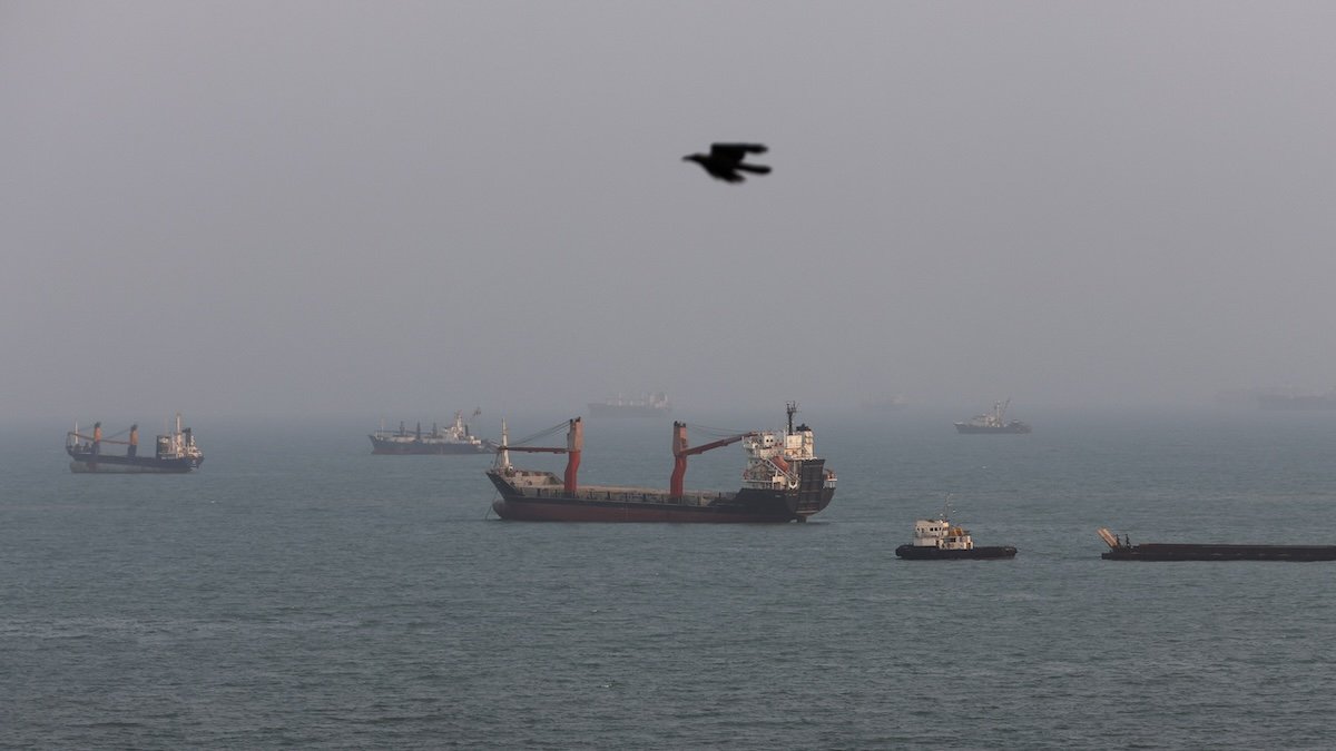 U.S. forces strike Iranian rocket launchers on the Strait of Hormuz in first military action in weeks