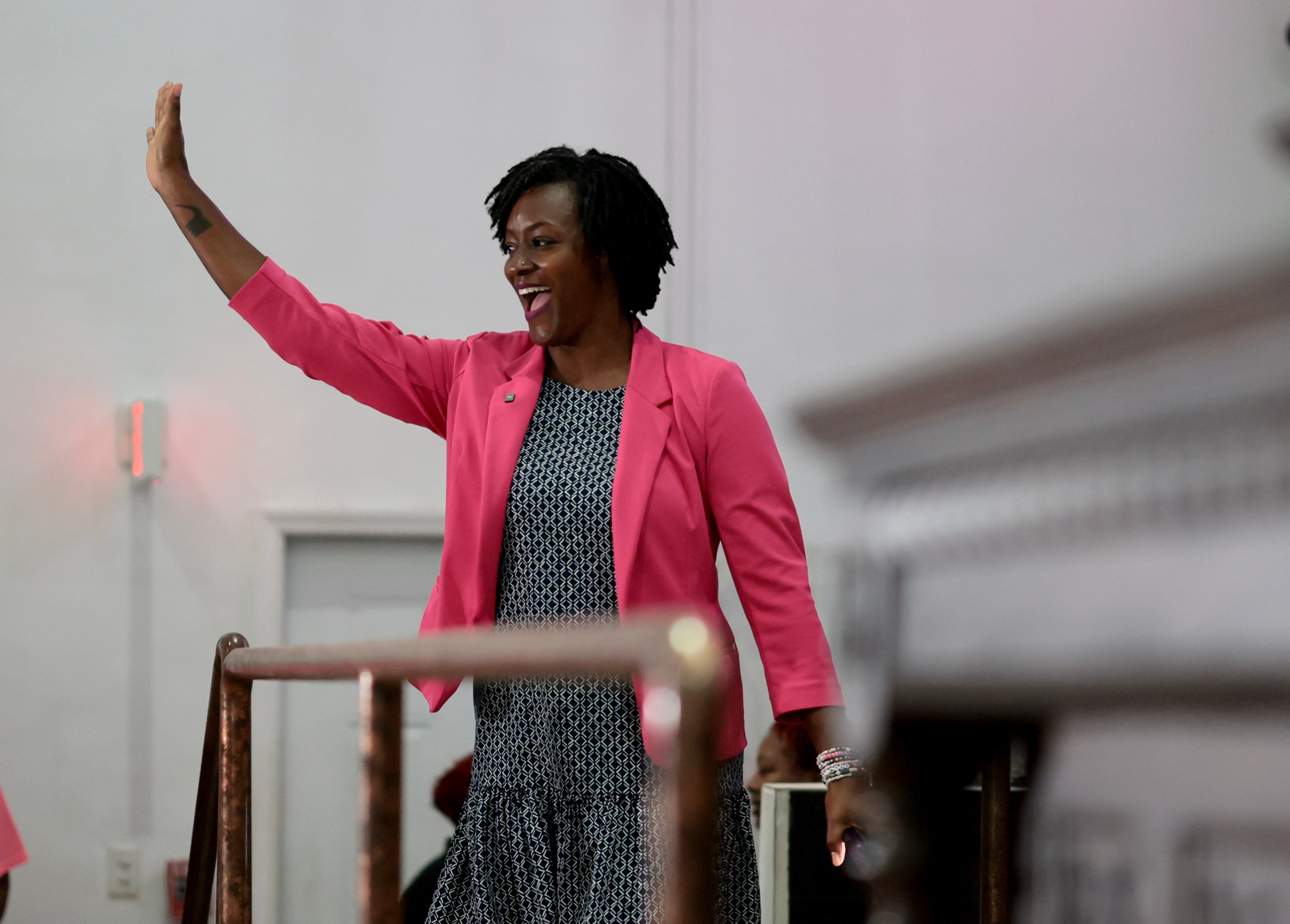 Democratic socialist Angie Nixon upsets Alex Vindman in Florida's Democratic Senate primary