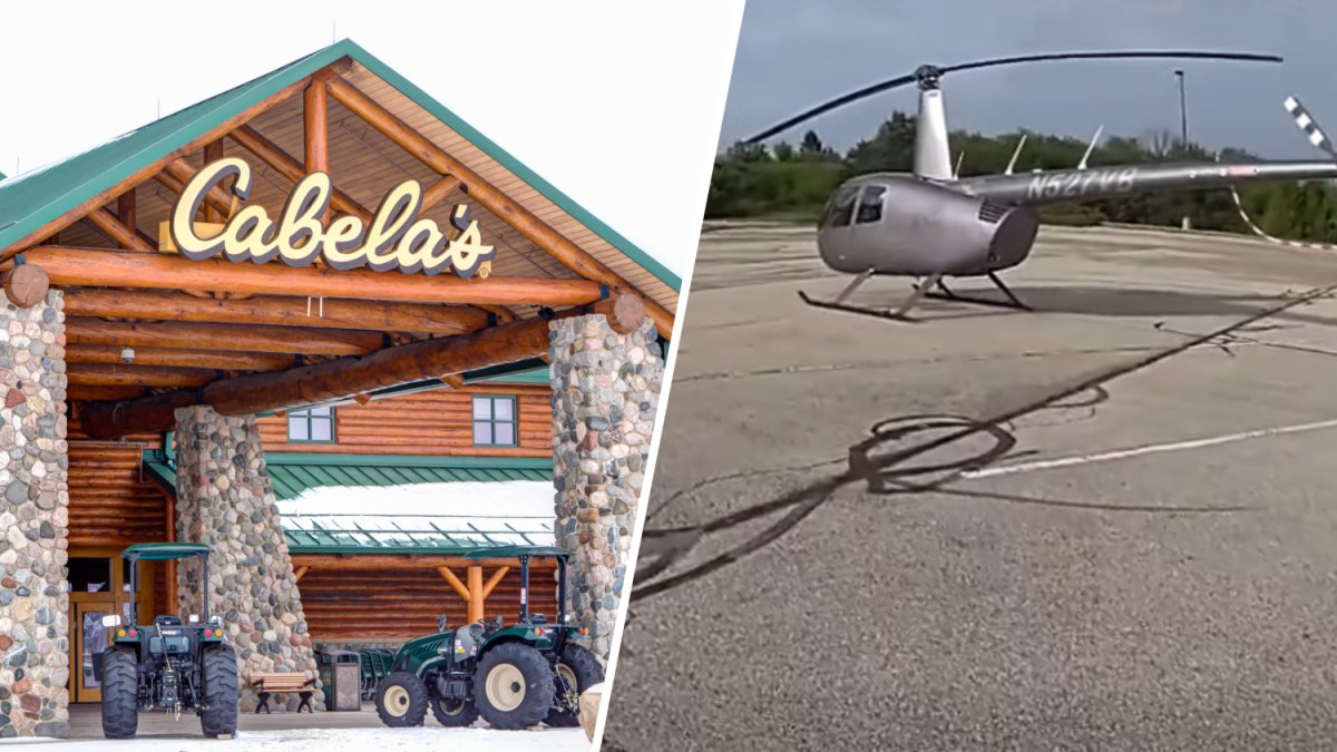 Man flies helicopter to Wisconsin retail shop because the ‘drive was too long'