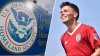 Argentine soccer player who plays in Miami and was to travel with his team is in ICE custody
