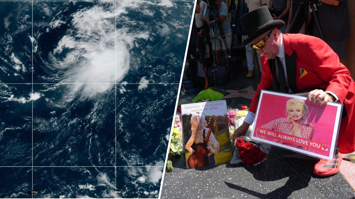 Next Atlantic storm will be named Dolly, but it's not connected to Parton's death