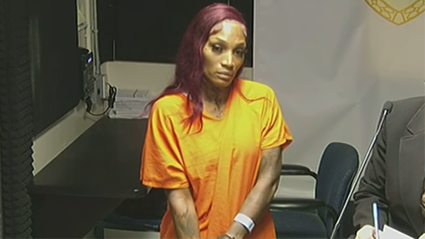 Ayzha Flenoury appears in Miami-Dade bond court on Sept. 9, 2026.