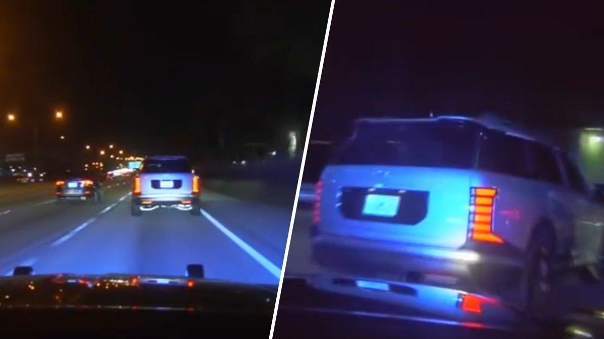 Fhp Back Dashcam video shows chase in Miami-Dade where driver went over 115 mph ...