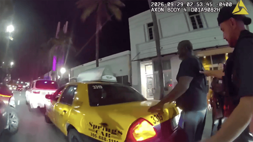 Miami Beach Police bodycam video shows the arrest of Reynoso Osias.