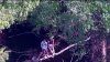 2 boaters rescued from tree branch after boat capsizes on Florida river