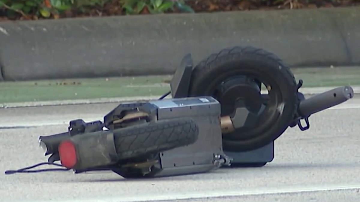 Teen rushed to hospital after being struck by car while riding scooter in Oakland Park