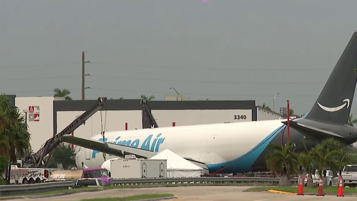 Investigation continues into deadly Amazon cargo plane crash in Miami