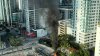 Crane collapse in Brickell causes road closures, police say