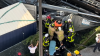 Worker rescued in construction equipment collapse in Brickell hugs firefighter