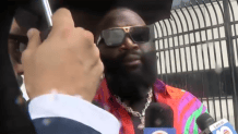 Rick Ross leaves jail in Miami-Dade on Oct. 1, 2026.