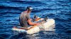 Cuban man found on makeshift raft near Key Biscayne ‘fortunate to be alive,' CBP says