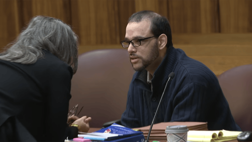 Alberto Sierra in court on Oct. 14, 2026.