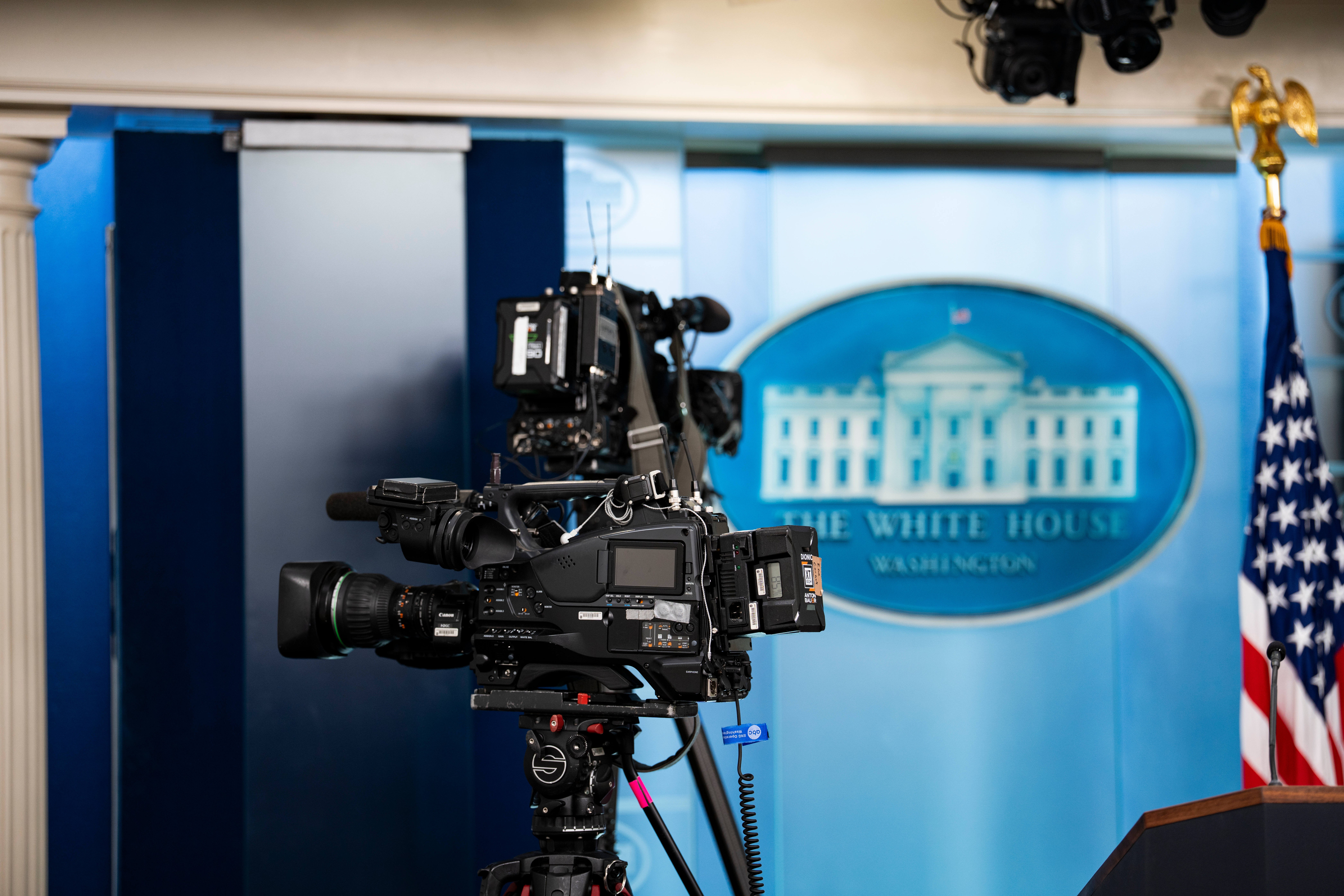 Justice Department investigating major TV networks over suspending pool coverage of Trump