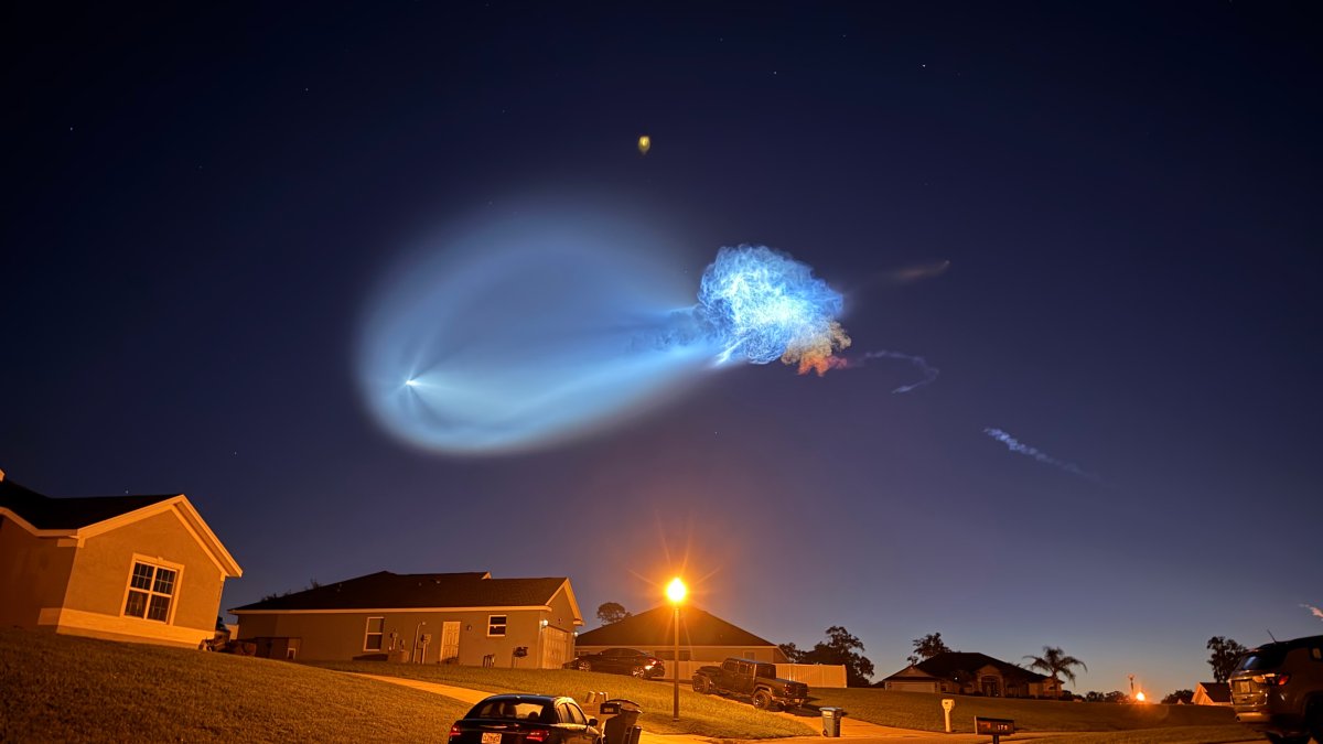 Did you see it? SpaceX Falcon 9 launch leaves jellyfish cloud over Florida