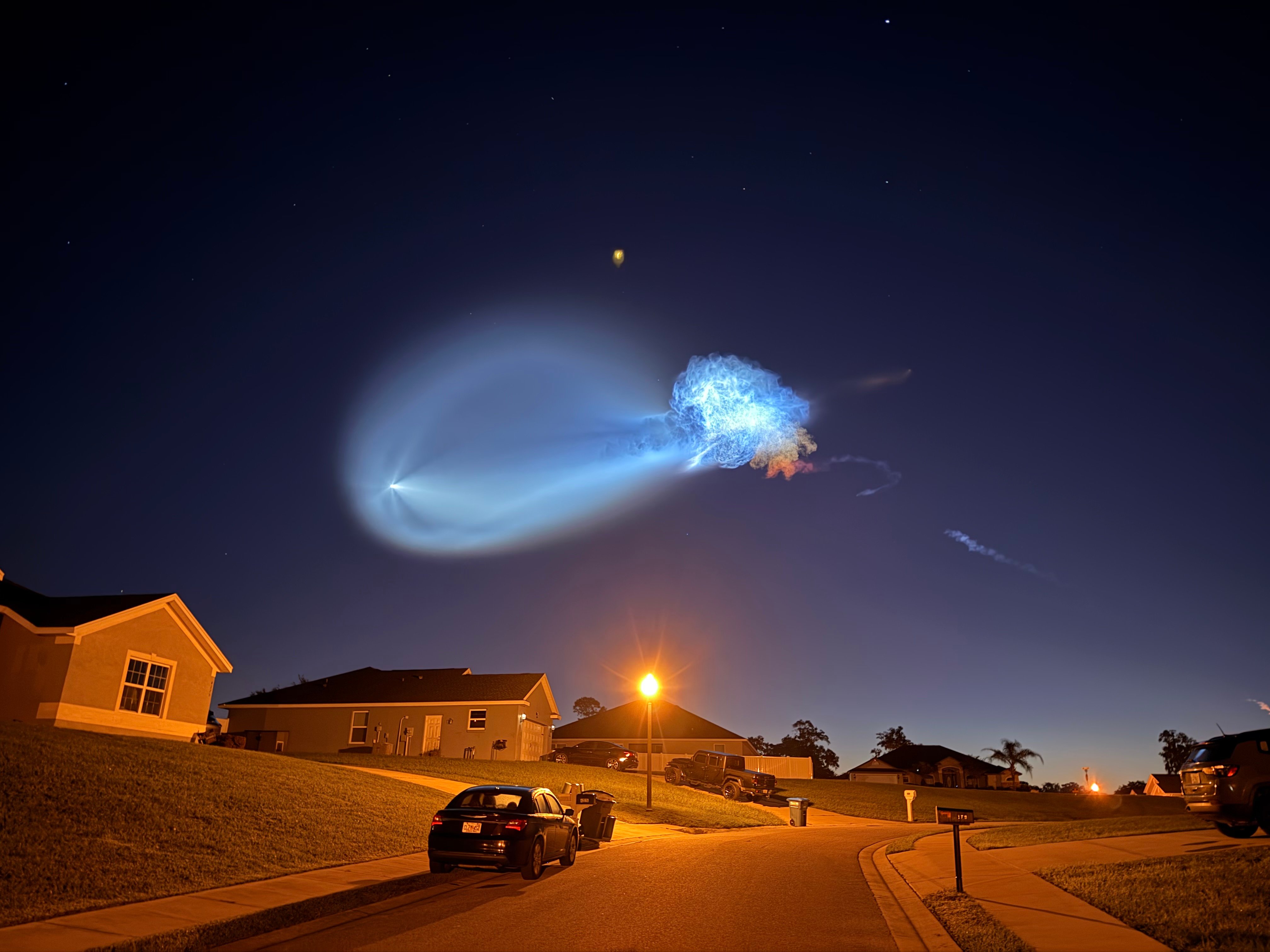 Did you see it? SpaceX Falcon 9 launch leaves jellyfish cloud over Florida