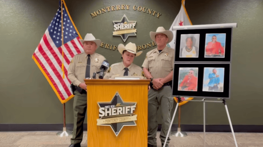 A Monterey County Sheriff’s Office news conference in Salina, Calif., on Wednesday, Sept. 2, 2026.