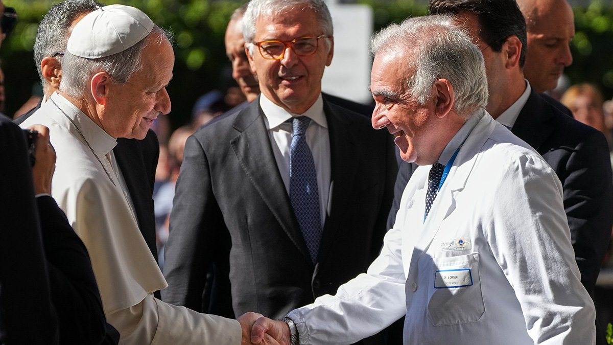 Vatican says the pope has lung cancer and the lower lobe of his right lung was removed