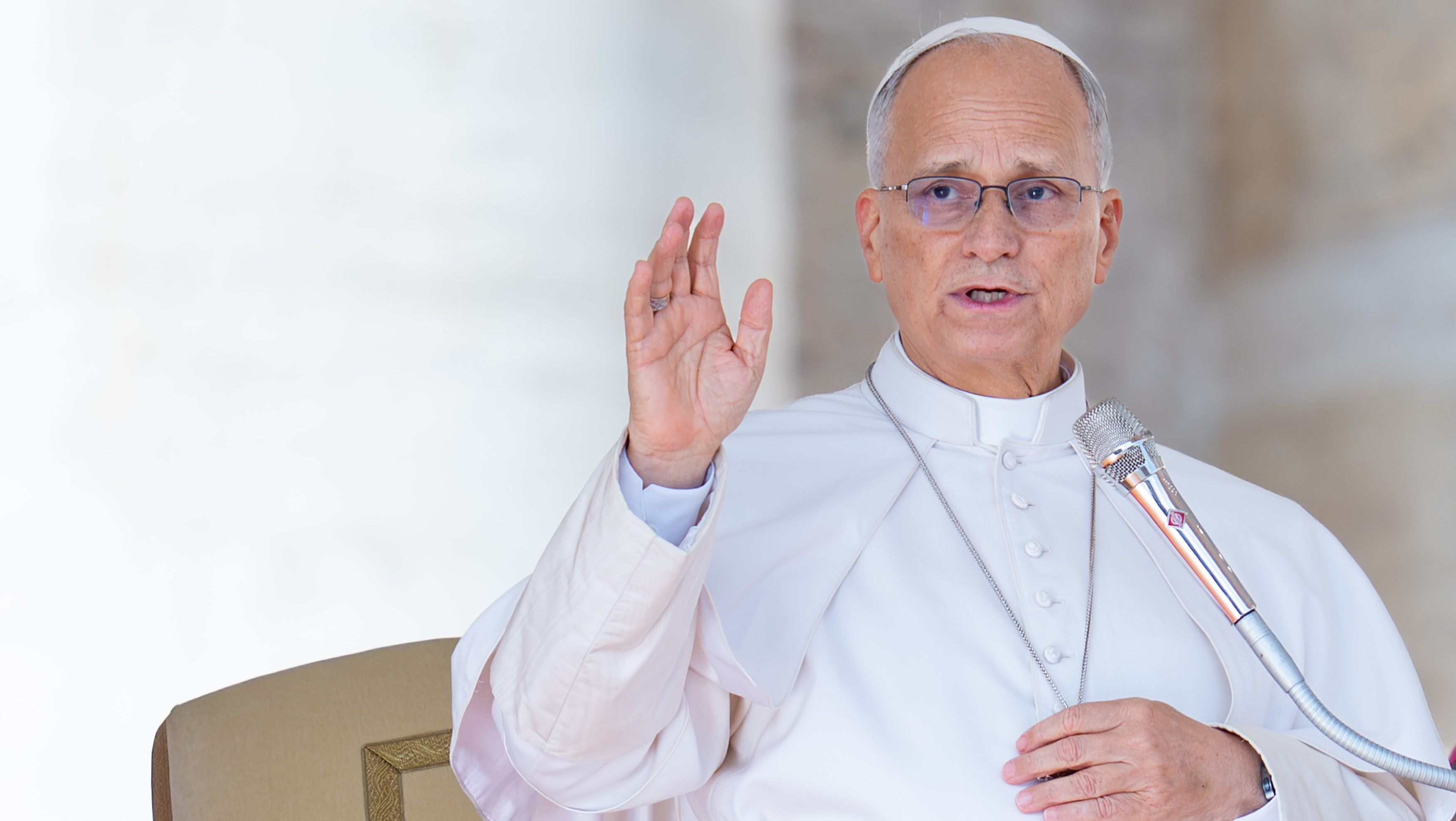 Pope says ‘there is no such thing as a holy war' in message to religious leaders
