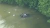 Man rushed to hospital after truck crashes into canal in Sunrise, officials say