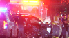 Assault suspect hospitalized after crashing vehicle while fleeing from police in Miami