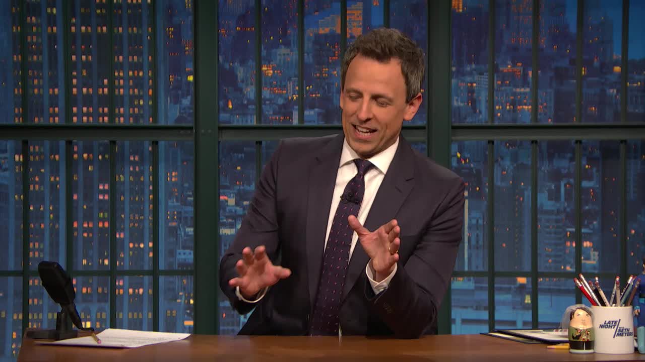 The Baby Is Out Seth Meyers Shares Dramatic Birth Story - 