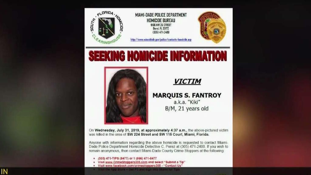 1024px x 576px - Teen Arrested in Murder of Miami-Dade Transgender Woman
