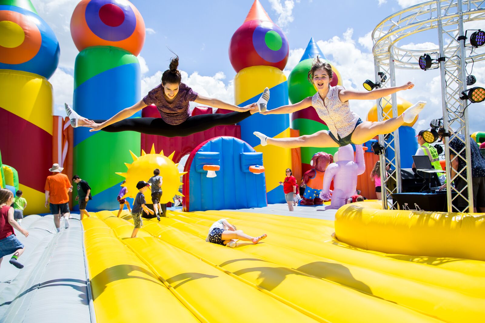 'World's Biggest Bounce House' To Jump Into South Florida
