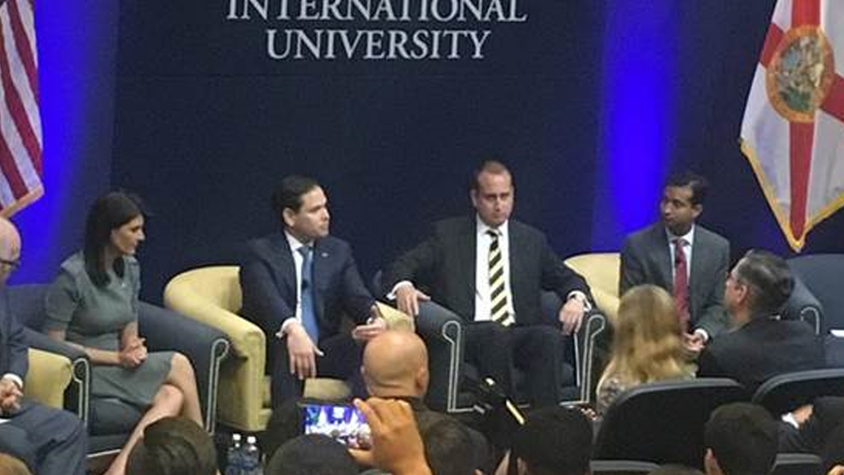 Haley Praised by Rubio, S. Florida Republicans During Panel