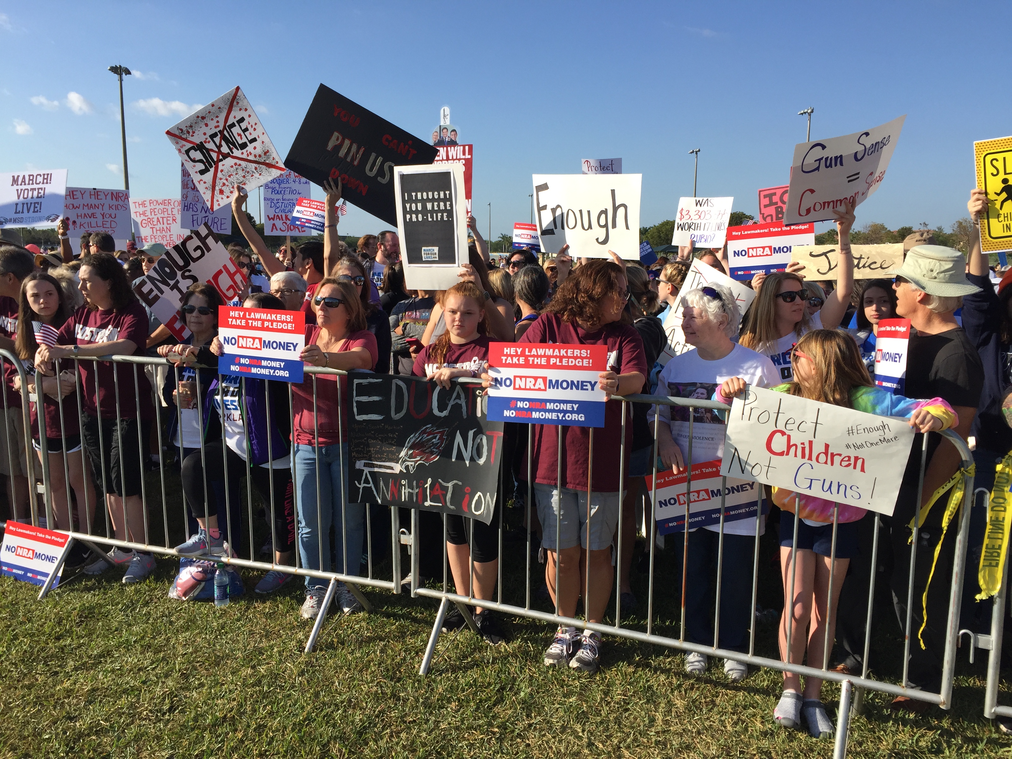 'March For Our Lives' Rallies Take Over South Florida