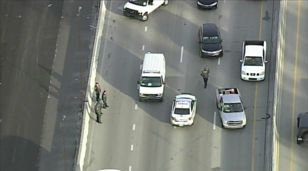 Crash Blocks Lanes On Eastbound Dolphin Expressway