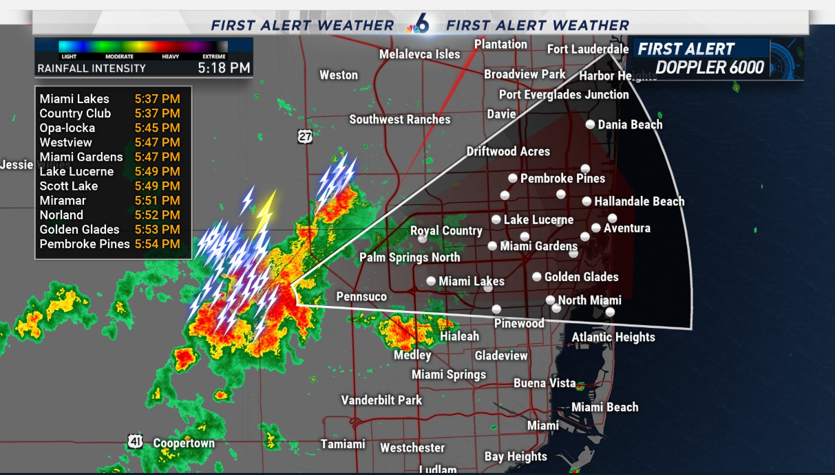 Miami Dolphins Game Delayed Due to Lightning In Area