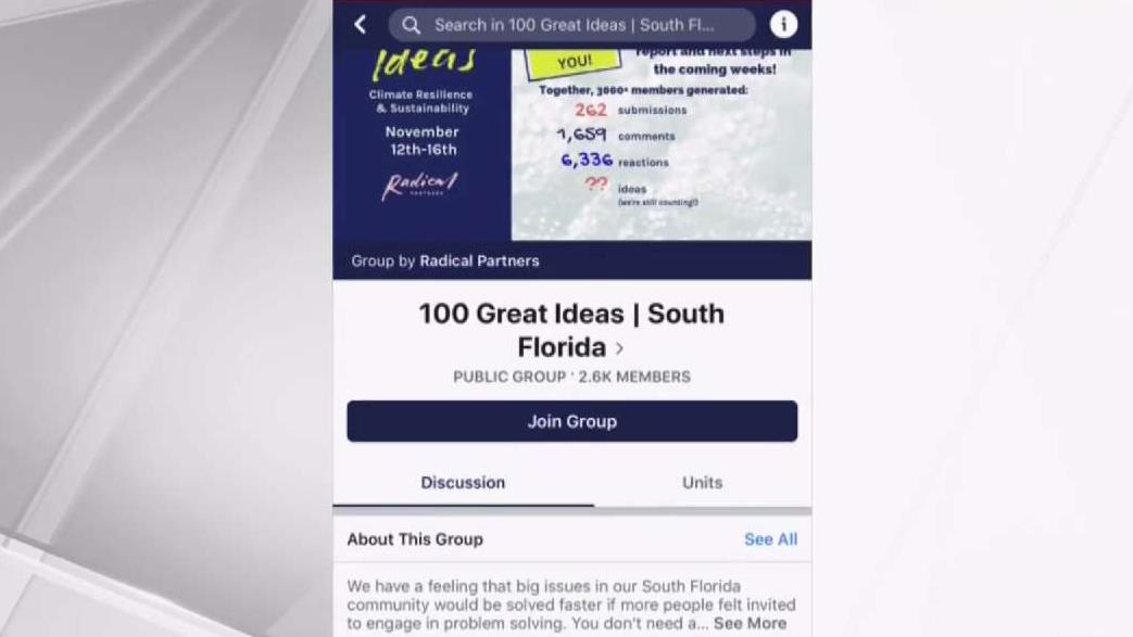 '100 Great Ideas' Engages South Florida in Community Issues