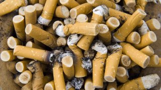 California Surfer Makes Board Using 10,000 Cigarette Butts