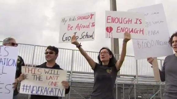 south florida students protest gun