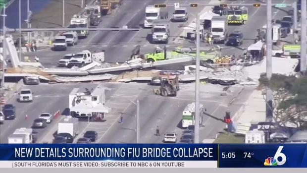 [MI] Engineers Dismissed Crack Concerns Morning of FIU Bridge Collapse